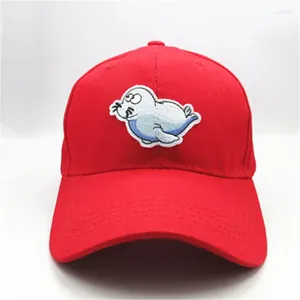 Top Caps Karikatür Deniz Aslan Nakış Pamuk Beyzbol Kapağı Hip-Hop Erkekler ve Kadınlar İçin Ayarlanabilir Snapback Şapkaları 95