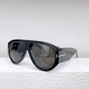 Güneş gözlükleri Yüksek kaliteli vintage retro oval katlama tasarımı Erkekler ve kadınlar için büyük kare gözlükler