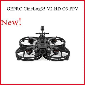Drone 2023 GEPRC Cinelog35 V2 HD O3 6S Hava Ünitesi VTX/Kamera 3,5 inç FPV Drone PNPTBS Nano Rx ELRS 2.4G Alıcı F722-45 AIO YQ240217