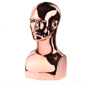 Мужская голова манекена Мужская модель манекена с бюстом на плечах для париков, шапок и очков, стенд1694976