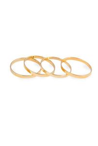 Yeni stil basit parlatma bant yüzüğü altın gümüş renk sevimli mafsal yüzüğü moda popüler kadınlar erkek mücevher arkadaş hediyesi229k9918528