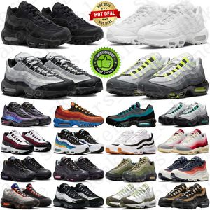 max 95 Herrenschuhe 95s Triple Schwarz Weiß Weltweit Kirschblüten Throwback Future Panache Neon Herren Turnschuhe Sportschuhe