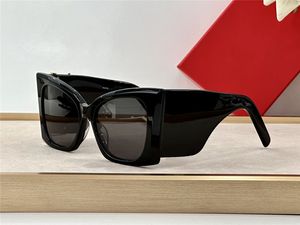 New fashion design acetate sunglasses M119 big cat eye frame simple and elegant style versatile outdoor uv400 protection glasses