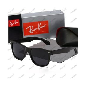 Luxurys yasakları tasarımcı wayfarer erkekler kadın güneş gözlükleri adumbral uv400 gözlük klasik marka gözlük 2140 erkek güneş gözlükleri ışınlar kutu kutusu ile metal çerçeve