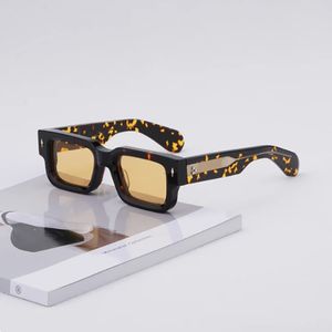 Güneş gözlüğü çerçeveleri vintage moda kare erkekler yüksek kaliteli asetat uv400 el yapımı gözlük trend kadınlar jmm ascari