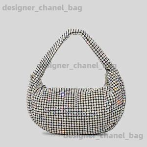 Роскошные вечерние клатчи с бриллиантами, дизайнерские женские сумки со стразами, блестящие вечерние кошельки, серебряная сумка с кристаллами 2023 T240220