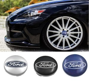 Для автомобилей Ford центральные колпаки обода, крышки ступицы, 54 мм, эмблема, логотип, значок для Fiesta Focus Fusion Escape, декоративный5457828