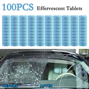 40 70 100 Pcs Car Effervescent Tablets Solid Cleaner Auto Windscreen Wiper Washing Home Toilet Bathroom Cleaner Dust Remover