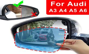 Противотуманная наклейка на зеркало автомобиля, прозрачная пленка для A3 S3 8V 8P A4 S4 B6 B7 B8 B9 A5 S5 A6 S6 C6 C7 Quattro Glass Rainproof6220878