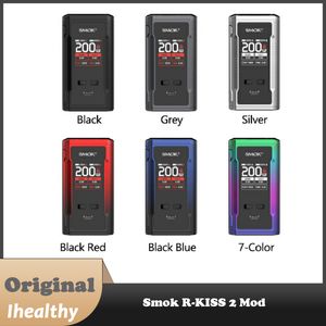 SMOK R-KISS 2 Kutu Mod, SMOK TFV18 Mini Tankla Uyumlu Çift Harici 18650 Pilleri Destekler 100%