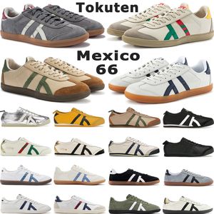 Tasarımcı Tiger Meksika 66 Koşu Ayakkabıları Tokuten Erkek Yeni Stil Üçlü Black Beyaz Saf Altın Öldürme Bill Kadın Spor Eğitmenleri Boyutu 4-11