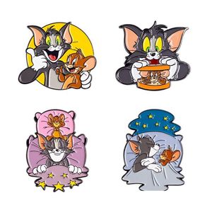 Ferramentas # Cats Mouse Badge Filmes Bonitos Jogos Hard Esmalte Pins Coletar Broche de Desenhos Animados Mochila Chapéu Saco Colar Lapela Emblemas Drop Delivery Dhmxy