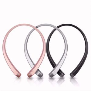 Kulaklıklar Yeni HBS910 Bluetooth Kulaklık Asma Boyun Kablosuz Sporları 4.1 İPhone, LG, Samsung, Xiaomi için Güç Asma Kulaklık