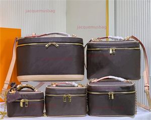 Женские сумки VANITY, сумки NICE NANO, косметичка, дизайнерские сумки PM MM GM с цепочкой, кошелек через плечо, роскошная высококачественная кожаная сумка-мессенджер dhgate Sacoche