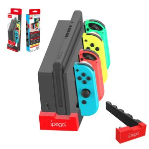 Стенды IPEGA PG9186 Зарядное устройство для Joy Con Fast Charging Station Dock для подставки для переключения контроллера для Nintendo NS Joy Pad