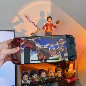 Kılıflar Japonya Anime Ninja Ninjutsu Cartoon Handheld Console Gamepad PC Nintendo Switch Kapağı İçin Sert Koruyucu Kılıf