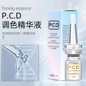 Aksesories 2pcs PCD Seyreltme Boyama Özü Dilasyon için Dövme Renkleri Kalıcı Makyaj Pigment Mürekkebi 3D Kaş Dudaklar Yardımı Sıvı 5ml