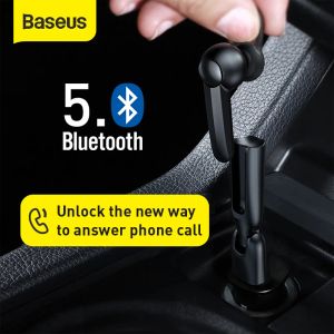 Üstler Baseus Manyetik Şarj Kablosuz Bluetooth Kulaklık Bluetooth kulaklık tek eller ile mikrofon iş usb kulak kancası