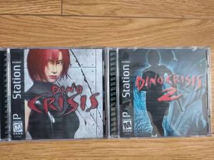 Deals PS1 Dino Crisis Series With Manual Copy Game Disc Unlock Console Station1 Retro Optical Driver Video Game Parts