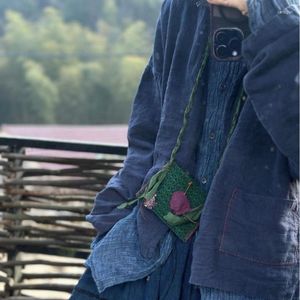 Kadın bluzları Pamuk Keten Güneş Koruma Giyim Ceket Top 2024 İlkbahar Yaz Edebiyat Vintage HARDIGAN BAYANLAR GOOL V YEŞİ KISA