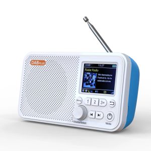 Radio C10 Radiosveglia digitale da tavolo Dab Dab+ Fm Trasmissione compatibile con Bluetooth Radiosveglia programmabile