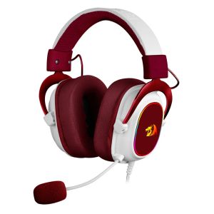 Kulaklık/Kulaklık Redragon Zeusx RGB Kablolu Oyun Kulaklığı 7.1 Surround Sound Çoklu Platformlar Kırmızı Kulaklık USB PC/PS4/NS için Powered
