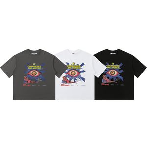 Erkekler Tişört Puf Baskı Evi Erkekler Erkek Tişörtler Erkek Kadın Moda Hip Hop Sokak Giyim T-Shirt Yıkanmış Tişört