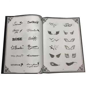 Bolts Professional Tattoo Book для Body Art Популярные маленькие свежие модные дизайны дизайны микроблейдинг флэш -татуировки аксессуары