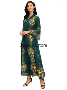 Etnik Giyim Maxi Fas Elbise Müslüman Kadınlar Abaya Hindistan Abayas Dubai Türkiye Nakış Akşam Partisi Elbiseler Kaftan Longue Vestidos