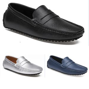 Yeni moda klasik gündelik bahar ve sonbahar yaz ayakkabıları gri erkek ayakkabılar düşük üst ayakkabılar iş yumuşak taban kaygan ayakkabılar düz taban erkekler bez ayakkabı spor ayakkabı-10