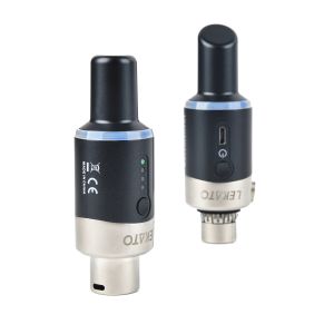 Adapter Lekato MW1 5,8 GHz Wireless Senderempfänger -Mikrofonsystem -Plug am XLR Wireless für dynamisches Effektor -Mikrofon