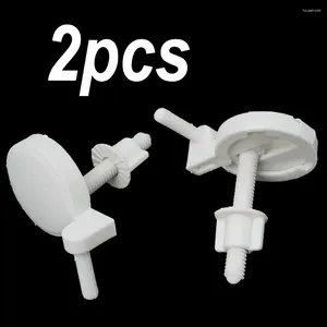 Tuvalet koltuk kapakları koltuk armatürleri vidalı wc 2pcs abs plastik sabitleme aksesuarları kiti pew