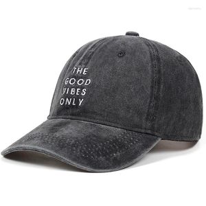 Бейсбольные кепки THE GOOD VIBES ONLY Dad Hat для мужчин и женщин, хлопковая бейсболка Bone Snapback, шляпы для гольфа Garros, оптовая продажа