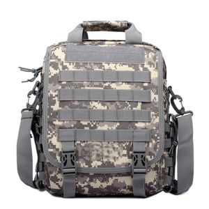 Тактические сумки для охоты, 14-дюймовая сумка для ноутбука, мужской рюкзак Molle, для кемпинга, пешего туризма, треккинга, сумка через плечо, военный рюкзак для страйкбола армии США ACU
