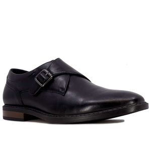 Strap Monk Leather Loader: Vegan Nine Men's West Oxford Sapatos para conforto casual formal e comercial 780 COMT