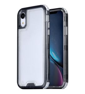 İPhone XR Case 3in1 Heavy Distric Fulbody Koruma Kapağı Yumuşak TPU Hard PC Hibrit Telefon Kılıfı iPhone 8 Plus XS Max1139411