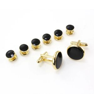 Ujoy Mens Cufflinks Saplama Smokedo için Set Misafirler İçin Minimalist Düğün Hediyeleri Erkek için Gömlek Kemerleri Erkek Baba Kocası Hediyesi 240219