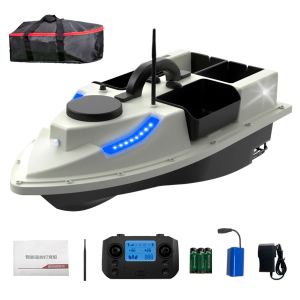 Combo GPS RC Bait Boat 500M Беспроводная дистанционное управление рыбалка для лодки лодка для лодки с 4 -километровыми контейнерами 2 кг нагрузки