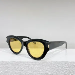 Güneş Gözlüğü Orijinal Cat Eyesl506 Moda Global Yıldız İnternet Ünlü Blogger Kadın Markası Oculos Gafas de Sol Gözlük