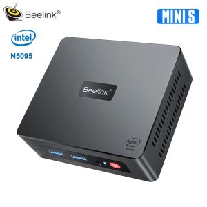 Kontroller Beelink Mini S N5095 Mini PC M.2 SATA SSD 2280 Windows RJ45 1000m HD Mini Bilgisayar DDR 16GB 1TB Intel UHD Grafikler Çift Ekran