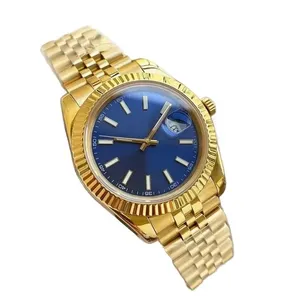 Datejust Luxuey Watch 2813 Tasarımcı Erkekler Moda Batı Stil Partisi Otomatik Montre De Luxe Spor Hareketi Saatler ZDR 36MM Yüksek Kalite SB039 C23