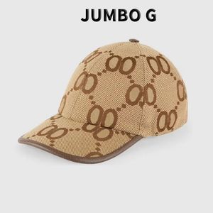 JUMBO TopGG КАНВАСНАЯ БЕЙСБОЛЬНАЯ Кепка Роскошная брендовая шляпа G, официальный сайт, дизайнерские мужские и женские высококачественные кепки 2024 года