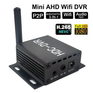 Mini WiFi DVR 1080p Video Kaydedici AHD CVI TVI Kameralar Desteği 128GB Kart AHD DVR Hareket Algılama Alarm Gözetim 240219