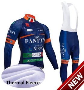 2021 Erkek Fantini Pro Bisiklet Jersey Set Kış Termal Polar Bisiklet Giysileri Uzun Kollu MAILLOT CICLISMO Invierno Bike Jersey 5246945