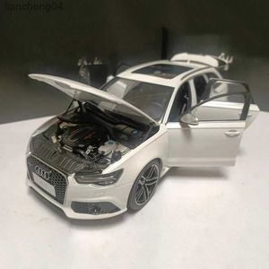 Diecast Model Arabalar Diecast Audi Emlak Araba Modeli RS6 C7 Alaşım Araç Metal 1 18 Ölçekli Simülasyon Oyuncak Koleksiyon Yetişkin Erkek Hediye Hediye Oyuncakları