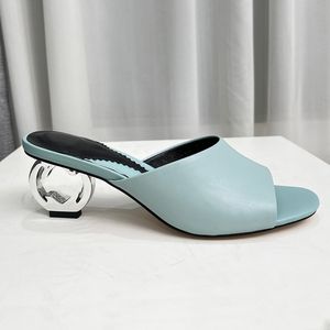 Tasarımcı Sandalet Topuk Terlik Ünlü Kadınlar Slaytlar G Köpük Runners Slipper Beach Hotel Kapalı Orijinal Deri Siyah Ayakkabı Boyutu 35-43