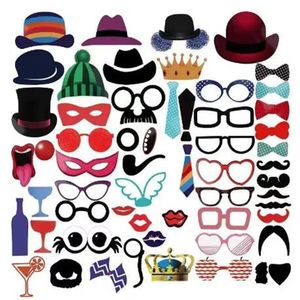 Decoração divertida de casamento, adereços para cabine de foto, bigode, lábios, máscara, acessórios para cabine fotográfica, suprimentos para festa de casamento