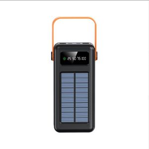 Портативное зарядное устройство 50000 мАч Power Bank Солнечная панель Power Bank Light