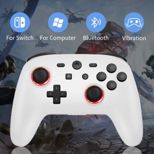 Gamepads Kablosuz Bluetooth RGB Denetleyicisi, iPhone/Android/iOS/PC Joystick Controle için Nintendo Switch Accessorie ile Uyumlu