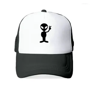 Top Caps Karikatür Uzaylı Beyzbol Kapağı Şapka Sevimli Canavar Gest Barış Zafer Snapback Hats Erkekler Ufo Hayranlar Baba Kızlar Erkekler YY451